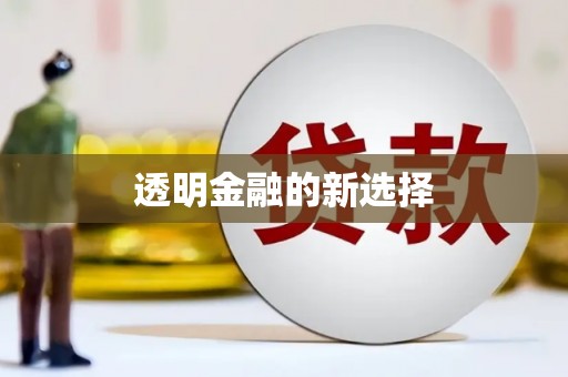 得荣透明金融的新选择