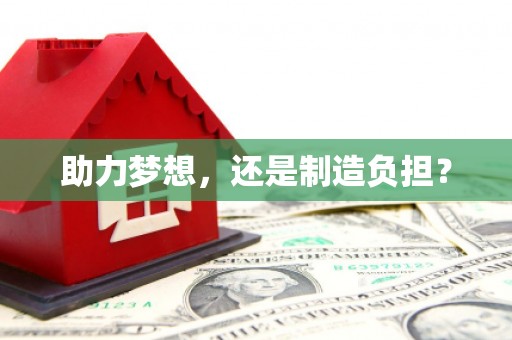 得荣助力梦想，还是制造负担？