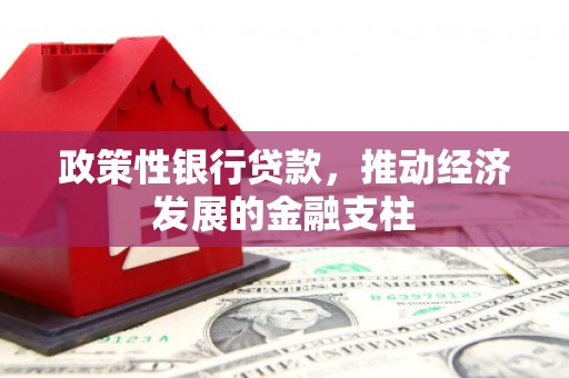 得荣政策性银行贷款，推动经济发展的金融支柱