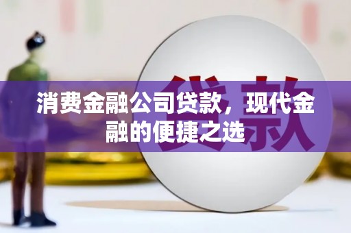 得荣消费金融公司贷款，现代金融的便捷之选