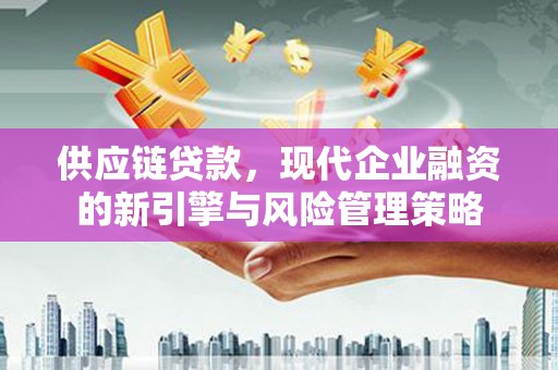得荣供应链贷款，现代企业融资的新引擎与风险管理策略
