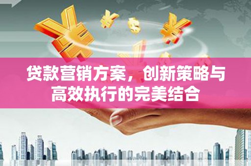 得荣贷款营销方案，创新策略与高效执行的完美结合