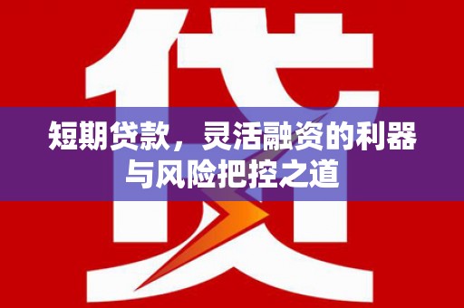 得荣短期贷款，灵活融资的利器与风险把控之道
