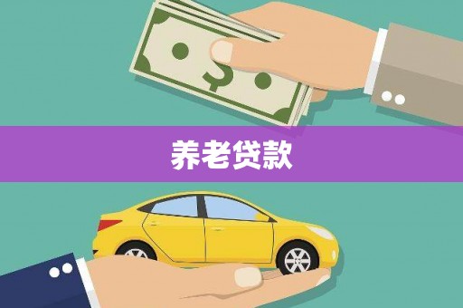 得荣养老贷款