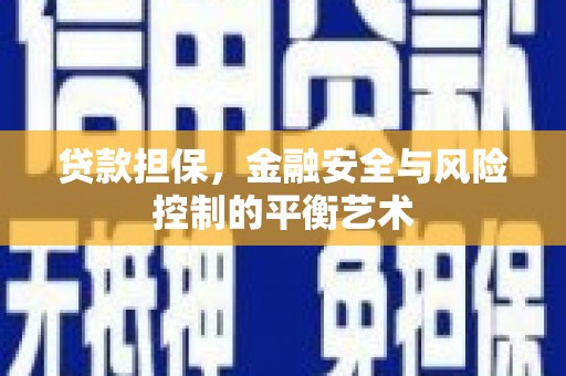 得荣贷款担保，金融安全与风险控制的平衡艺术