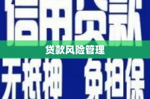 得荣贷款风险管理