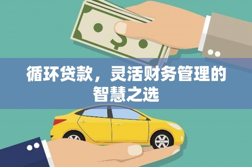 得荣循环贷款，灵活财务管理的智慧之选