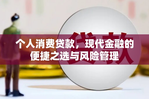 得荣个人消费贷款，现代金融的便捷之选与风险管理