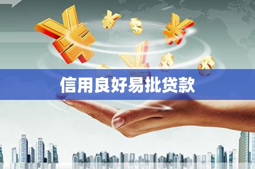 得荣信用良好易批贷款