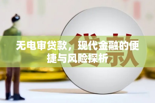 得荣无电审贷款，现代金融的便捷与风险探析