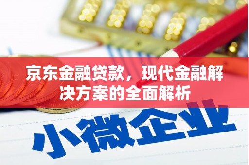 得荣京东金融贷款，现代金融解决方案的全面解析