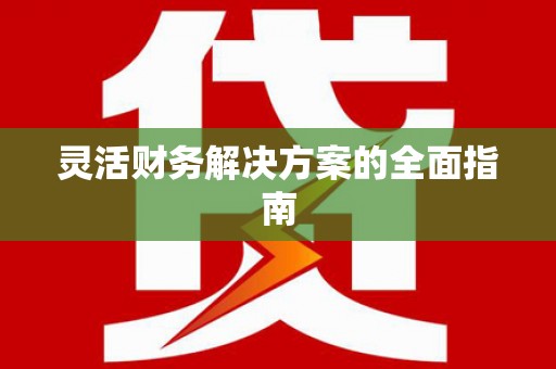 得荣灵活财务解决方案的全面指南