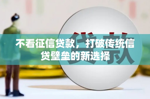 得荣不看征信贷款，打破传统信贷壁垒的新选择
