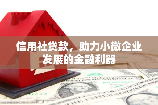 得荣信用社贷款，助力小微企业发展的金融利器