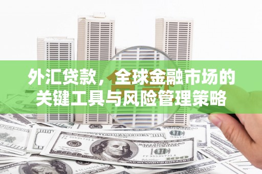 得荣外汇贷款，全球金融市场的关键工具与风险管理策略