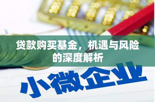 得荣贷款购买基金，机遇与风险的深度解析