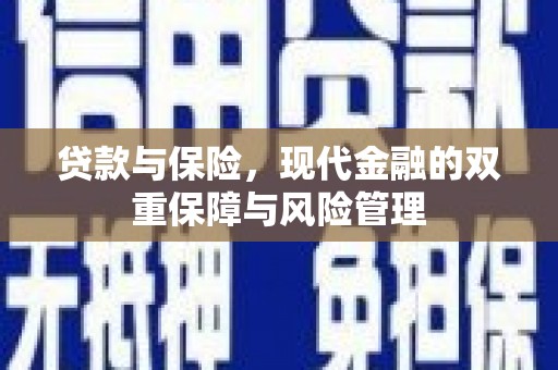 得荣贷款与保险，现代金融的双重保障与风险管理