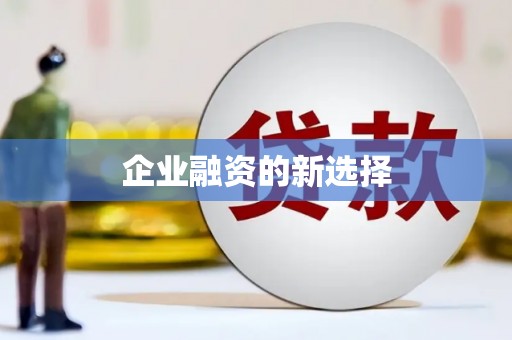 得荣企业融资的新选择