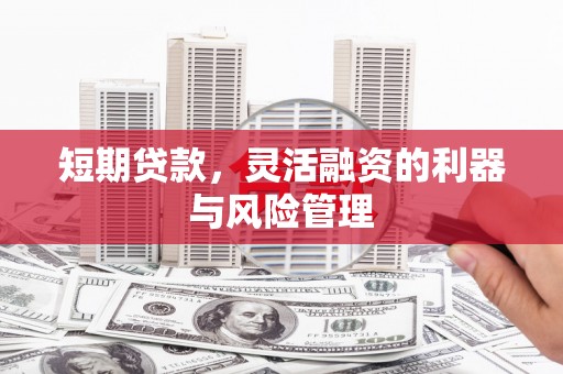 得荣短期贷款，灵活融资的利器与风险管理