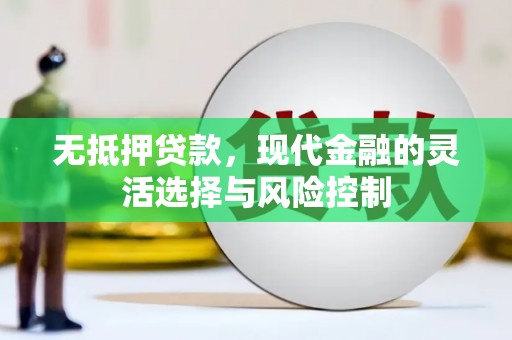 得荣无抵押贷款，现代金融的灵活选择与风险控制