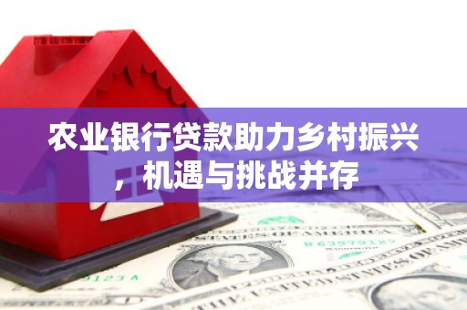 得荣农业银行贷款助力乡村振兴，机遇与挑战并存