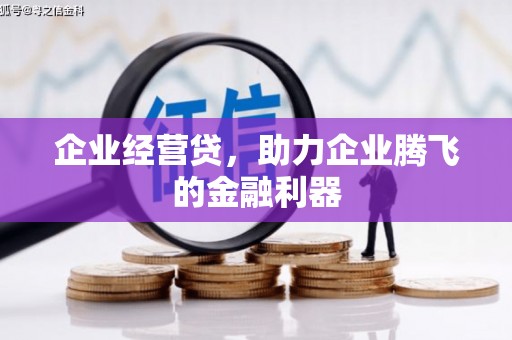 得荣企业经营贷，助力企业腾飞的金融利器