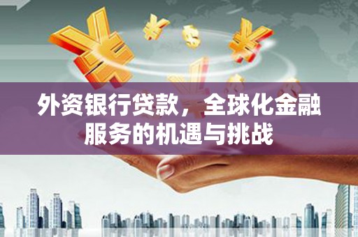 得荣外资银行贷款，全球化金融服务的机遇与挑战