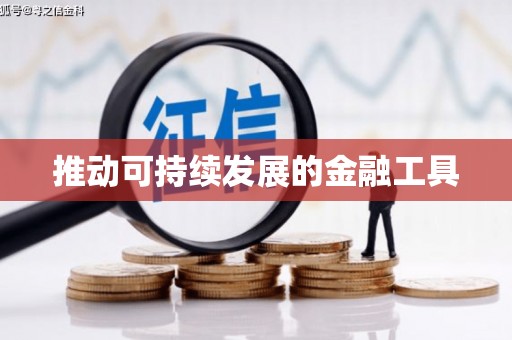 得荣推动可持续发展的金融工具