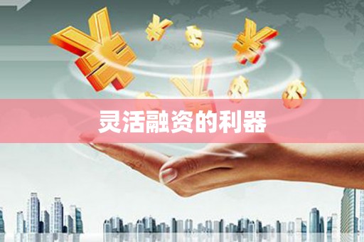 得荣灵活融资的利器