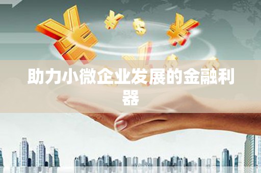 得荣助力小微企业发展的金融利器