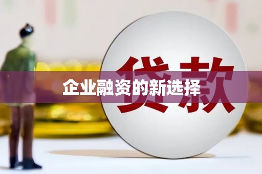得荣企业融资的新选择
