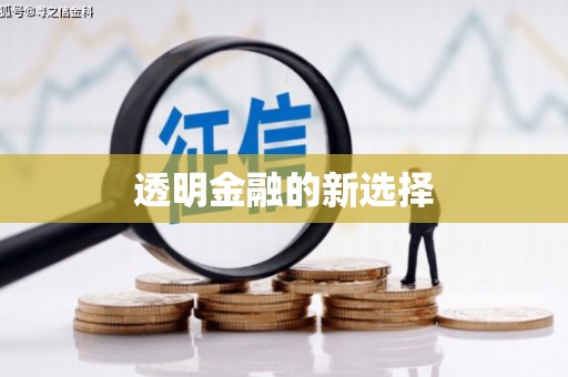 得荣透明金融的新选择